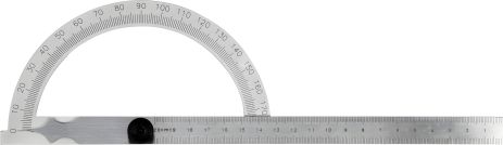 Комбинированный угломер-транспортир с линейкой 150 х 250 мм Yato YT-72141