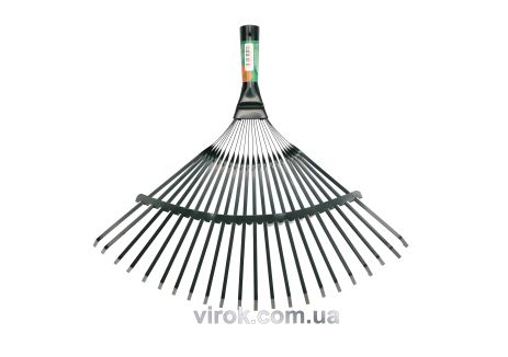 Металлические грабли для уборки листьев, ширина 460мм, Vorel 99401