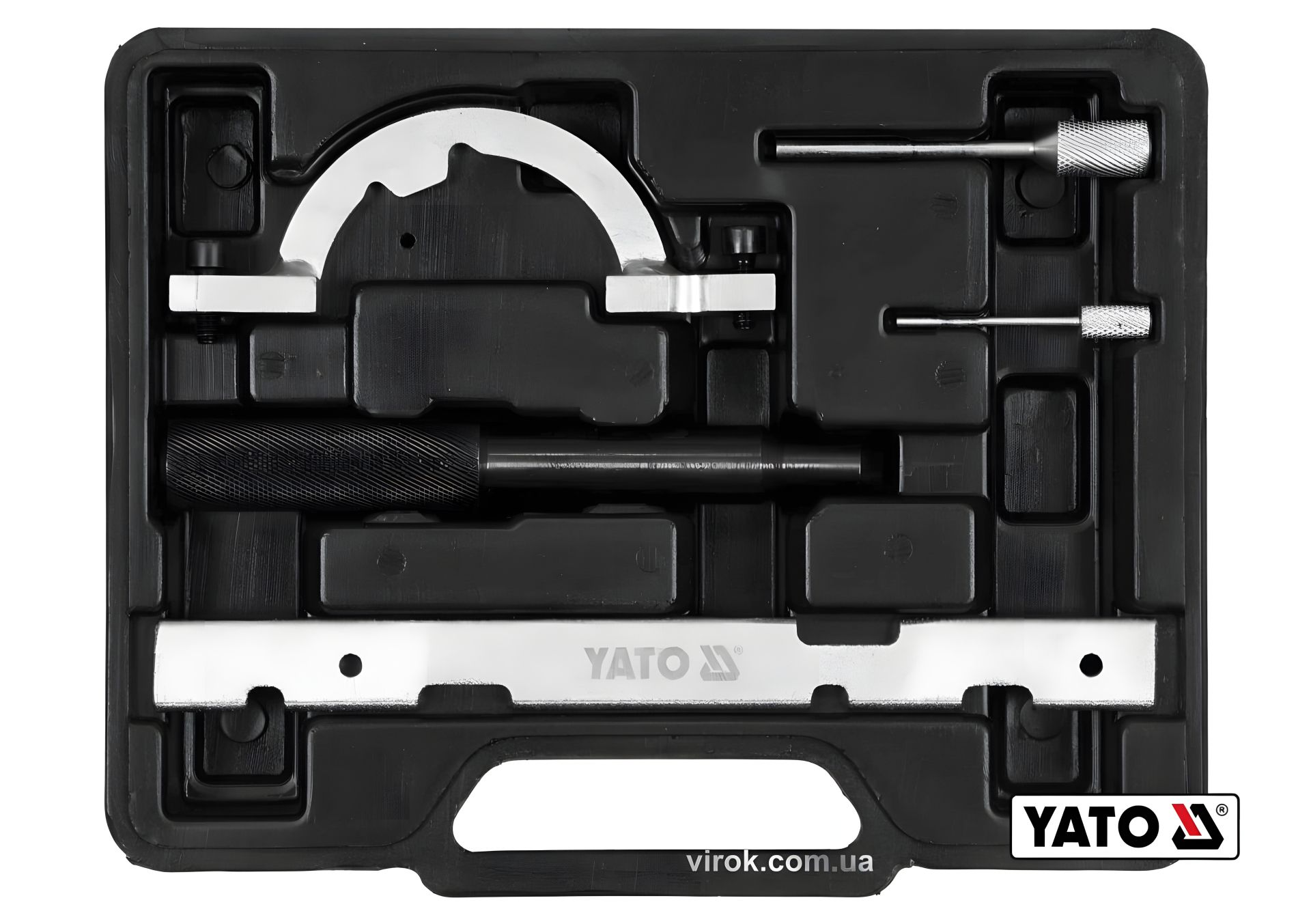 Фіксатори газорозподільної системи двигунів OPEL, набір 5 шт, бренд Yato, артикул YT-06002 Фіксатори газорозподільної системи двигунів OPEL, набір 5 шт, бренд Yato, артикул YT-06002