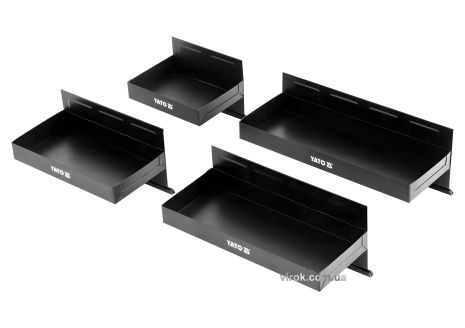 Магнітні полиці YaTo: L x W x H - 31/27/21/15.5 x 12 x 11.5 см, 4 шт YT-08682 Магнітні полиці YaTo: L x W x H - 31/27/21/15.5 x 12 x 11.5 см, 4 шт YT-08682