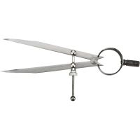 Слюсарний циркуль 150 мм, максимальний кут 65 °, максимальний радіус 160 мм, Topex 31C701