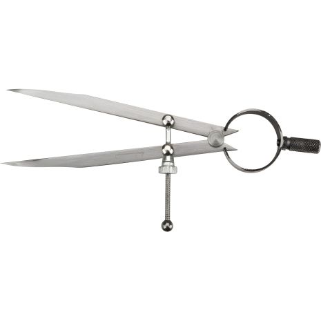 Слесарный циркуль Topex 31C701, 150 мм, максимальный угол 65°, радиус 160 мм