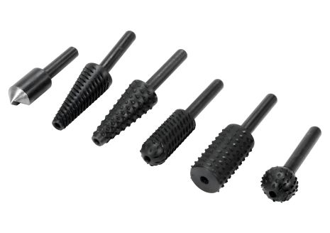 Набор фрез Yato YT-61712 по металлу и дереву для дрели, 6 мм шпинделем, 6 шт.