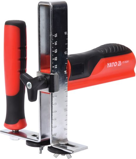Двосторонній різак-рейсмус для плит товщиною ≤ 15 мм, макс. ширина - 150 мм Yato YT-76266 Двосторонній різак-рейсмус для плит товщиною ≤ 15 мм, макс. ширина - 150 мм Yato YT-76266