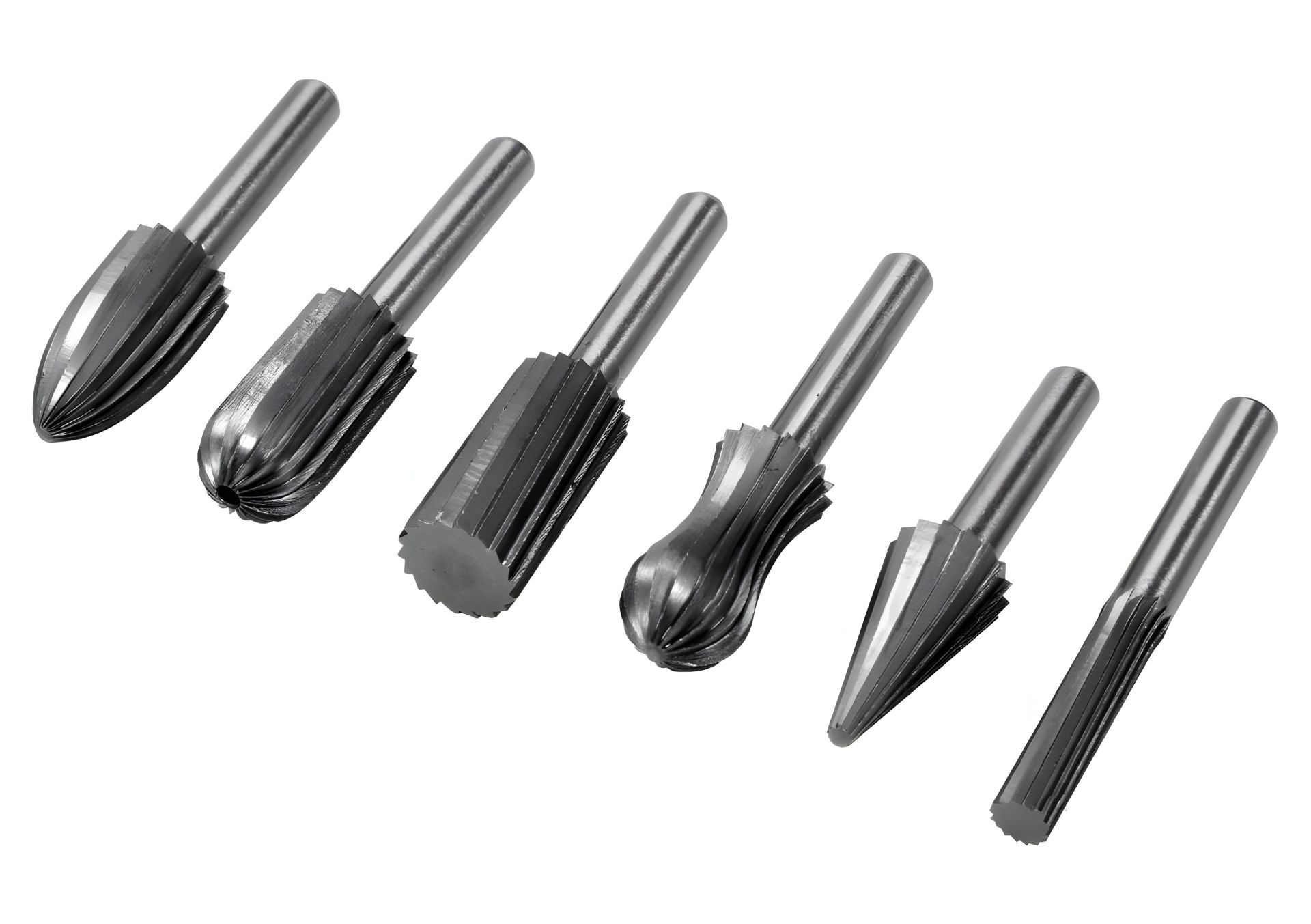 Комплект фрез для металла Ø= 6 мм, 6 шт., Yato YT-61711 Комплект фрез для металла Ø= 6 мм, 6 шт., Yato YT-61711