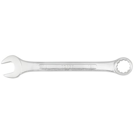 Комбинированный ключ 15 мм с черной отделкой Topex 35D387