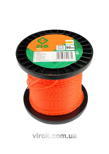 Леска для триммера квадратная 2мм х 90метров Vorel 89483 Леска для триммера квадратная 2мм х 90метров Vorel 89483