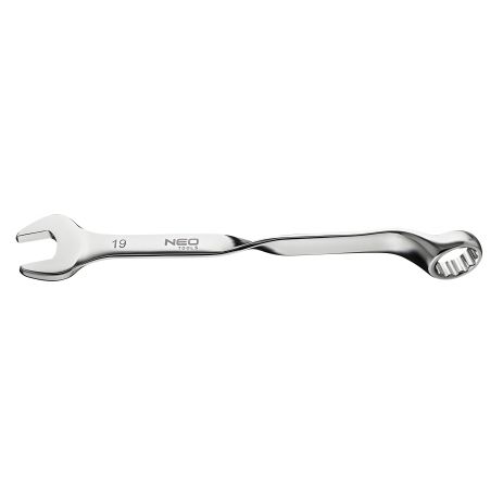 Изогнутый комбинированный ключ 90° 19 мм, сталь CrV NEO 09-785 Изогнутый комбинированный ключ 90° 19 мм, сталь CrV NEO 09-785
