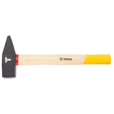 Слесарный молоток Topex 02A420, 2000 г, деревянная рукоятка, DIN1041 Слесарный молоток Topex 02A420, 2000 г, деревянная рукоятка, DIN1041