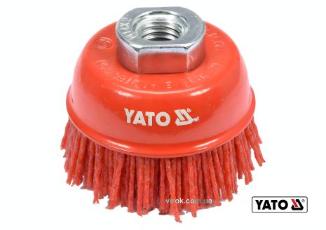 Полимерно-абразивная щетка 65 мм для болгарки Yato YT-47785 Полимерно-абразивная щетка 65 мм для болгарки Yato YT-47785