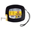Рулетка стальная, крючком, 30 м Topex 28C413