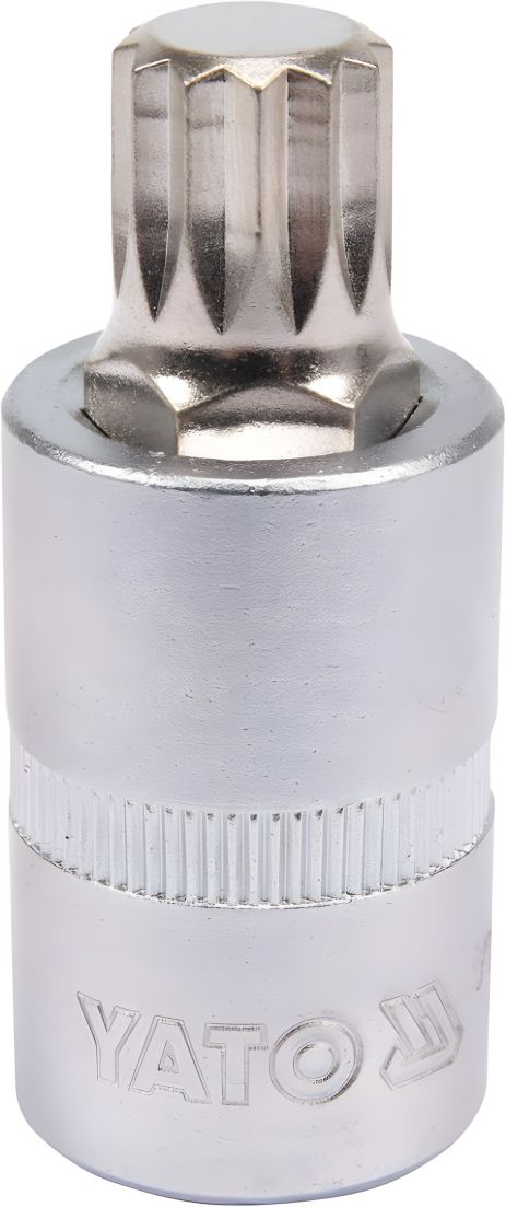Торцевая головка с отверточной насадкой Spline 1/2" M14 55 мм Yato YT-04345