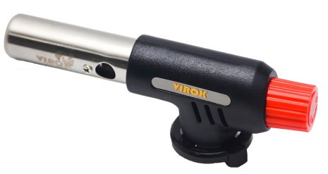 Газовий пальник з різьбовим з'єднанням 7/16" Piezo, ceramic VIROK 44V187