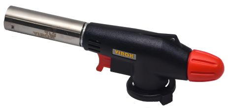Газовий пальник з різьбовим з'єднанням (7/16") та Piezo VIROK 44V193