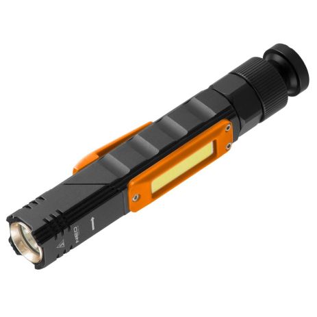 Перезаряжаемый USB-фонарик 300 лм 2 в 1 CREE XPE + COB LED NEO 99-034