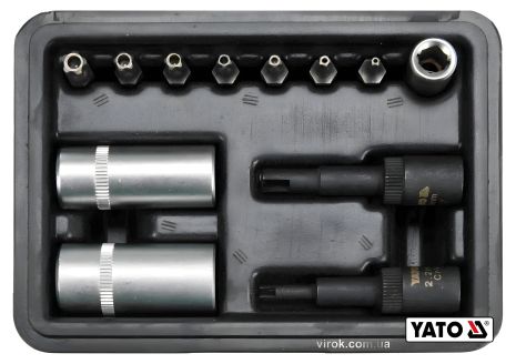 Інструмент для автокондиціонера Yato YT-12007 (1/4'' головки) Інструмент для автокондиціонера Yato YT-12007 (1/4'' головки)