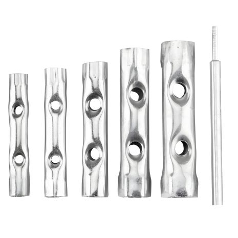 Торцеві ключі трубчасті 8-17 мм, набір 6 шт. Top Tools 35D191 Торцеві ключі трубчасті 8-17 мм, набір 6 шт. Top Tools 35D191