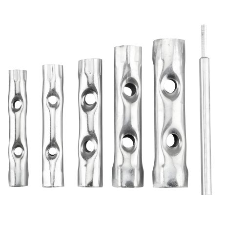 Набор трубчатых ключей 8-17 мм, 6 шт., Top Tools 35D191 Набор трубчатых ключей 8-17 мм, 6 шт., Top Tools 35D191