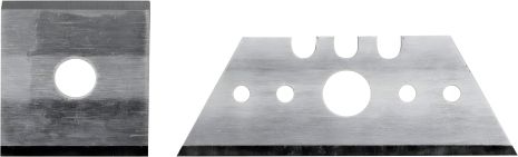 Змінні леза для рубанка по г/к плитах трапецієподібне - 53 х 18 х 32 мм, квадрат - 23 мм 2 шт, Yato YT-76261 Змінні леза для рубанка по г/к плитах трапецієподібне - 53 х 18 х 32 мм, квадрат - 23 мм 2 шт, Yato YT-76261