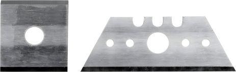 Сменные лезвия для рубанка г/к плит, трапециевидное 53 х 18 х 32 мм, квадратное 23 мм, Yato YT-76261