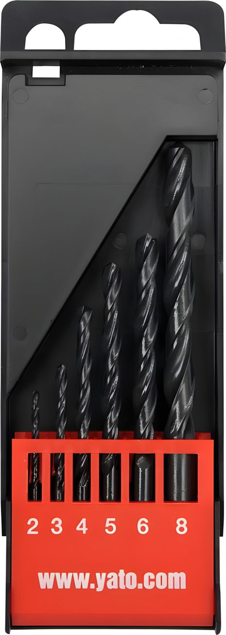 Комплект свёрл по металлу от Yato YT-4460