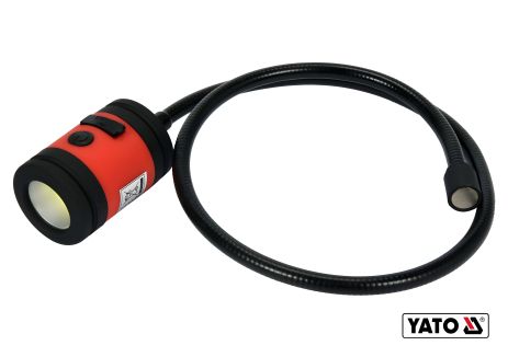 Акумуляторна лампа світлодіодна тримачем з гнучким Li-Po 3.7 В 1.5 Ач 3 Вт 100 лм Yato YT-08516 Акумуляторна лампа світлодіодна тримачем з гнучким Li-Po 3.7 В 1.5 Ач 3 Вт 100 лм Yato YT-08516