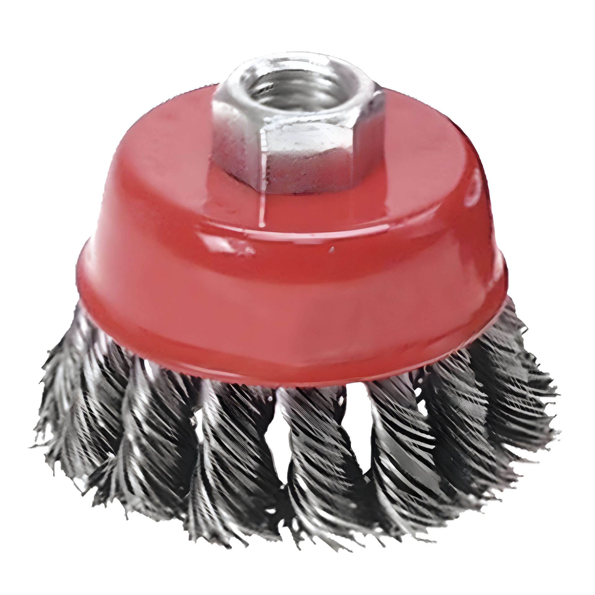 Усиленная проволочная чашечная щетка, 100 мм x М14 VERTO 62H131 Усиленная проволочная чашечная щетка, 100 мм x М14 VERTO 62H131