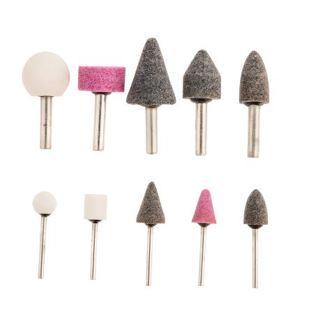 Шліфувальне каміння, набір 10 шт. Top Tools (60H006)