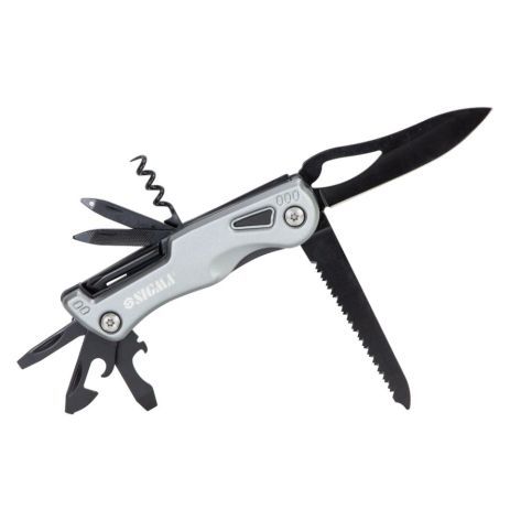 Мультиинструмент нож 12в1 (чехол) Sigma 4375521