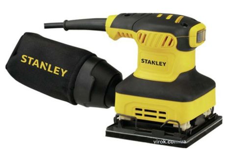 Вибрационная шлифмашина 240 Вт 110 х 104 мм 1.6 мм Stanley SS24