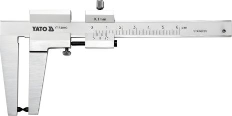 Штангенциркуль для гальмівних дисків 160 мм (Yato YT-72090) Штангенциркуль для гальмівних дисків 160 мм (Yato YT-72090)