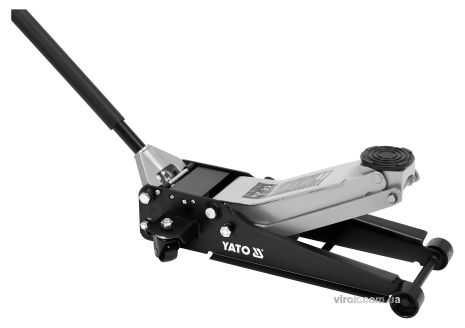 Гідравлічний домкрат низькопрофільний підкатний 2.5 т Yato YT-17207 Гідравлічний домкрат низькопрофільний підкатний 2.5 т Yato YT-17207