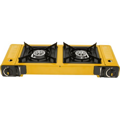 Плита газова двоконфоркова з п'єзопідпалом та адаптером Comfort (кейс) SIGMA 2903461 Плита газова двоконфоркова з п'єзопідпалом та адаптером Comfort (кейс) SIGMA 2903461