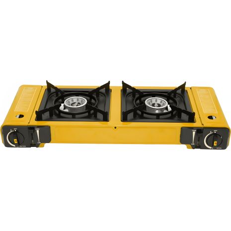 Плита газова двоконфоркова з п'єзопідпалом та адаптером Comfort (кейс) SIGMA 2903461 Плита газова двоконфоркова з п'єзопідпалом та адаптером Comfort (кейс) SIGMA 2903461