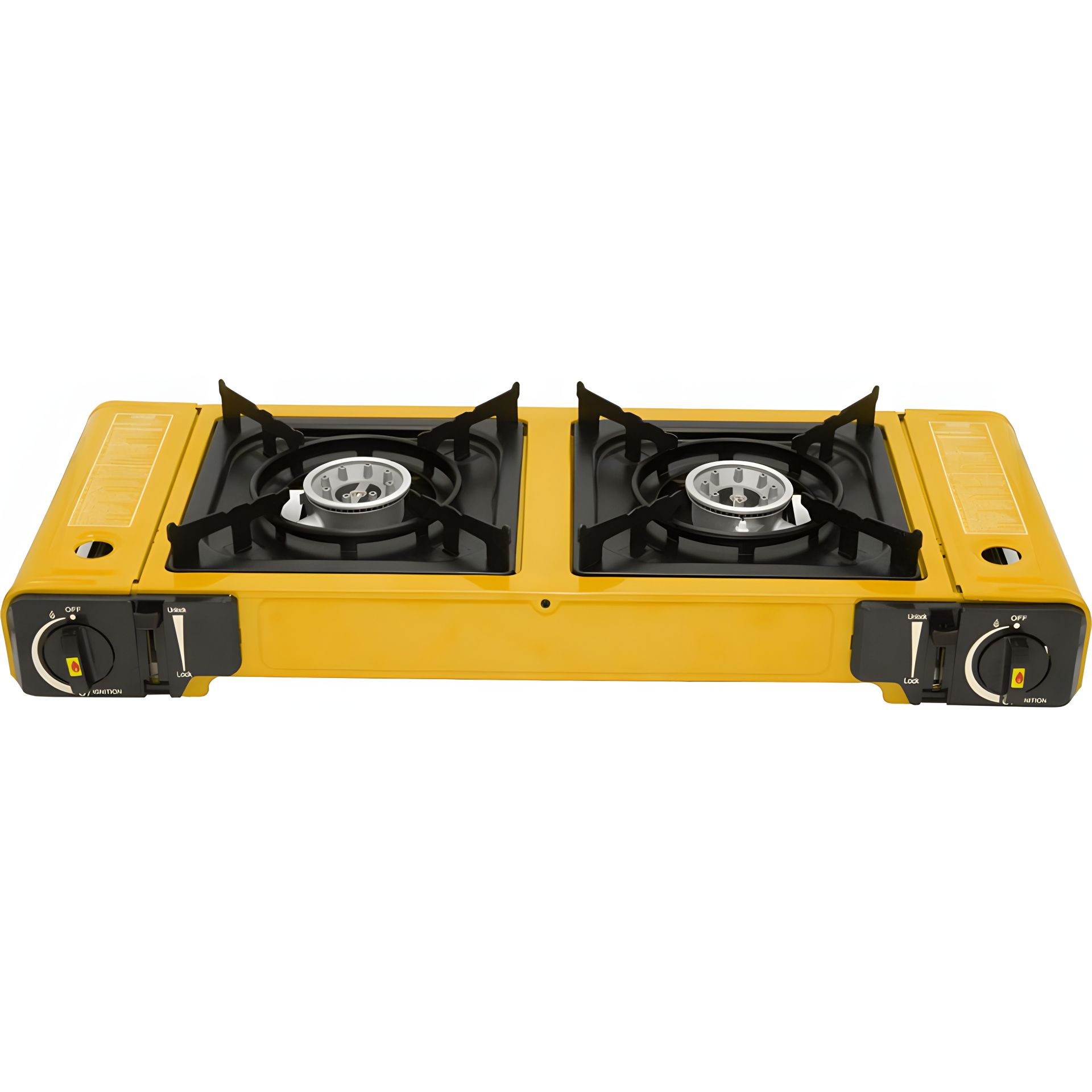 Плита газова двоконфоркова з п'єзопідпалом та адаптером Comfort (кейс) SIGMA 2903461 Плита газова двоконфоркова з п'єзопідпалом та адаптером Comfort (кейс) SIGMA 2903461