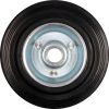 Колесо із чорної гуми; Ø = 100 мм, b = 26 мм, навантаж. - 60 кг Vorel 87452 Колесо із чорної гуми; Ø = 100 мм, b = 26 мм, навантаж. - 60 кг Vorel 87452