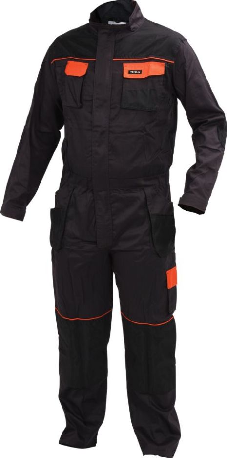 Комбинезон рабочий , размер L; 65%- полиэстер, 35%- хлопок Yato YT-80920 Комбинезон рабочий , размер L; 65%- полиэстер, 35%- хлопок Yato YT-80920