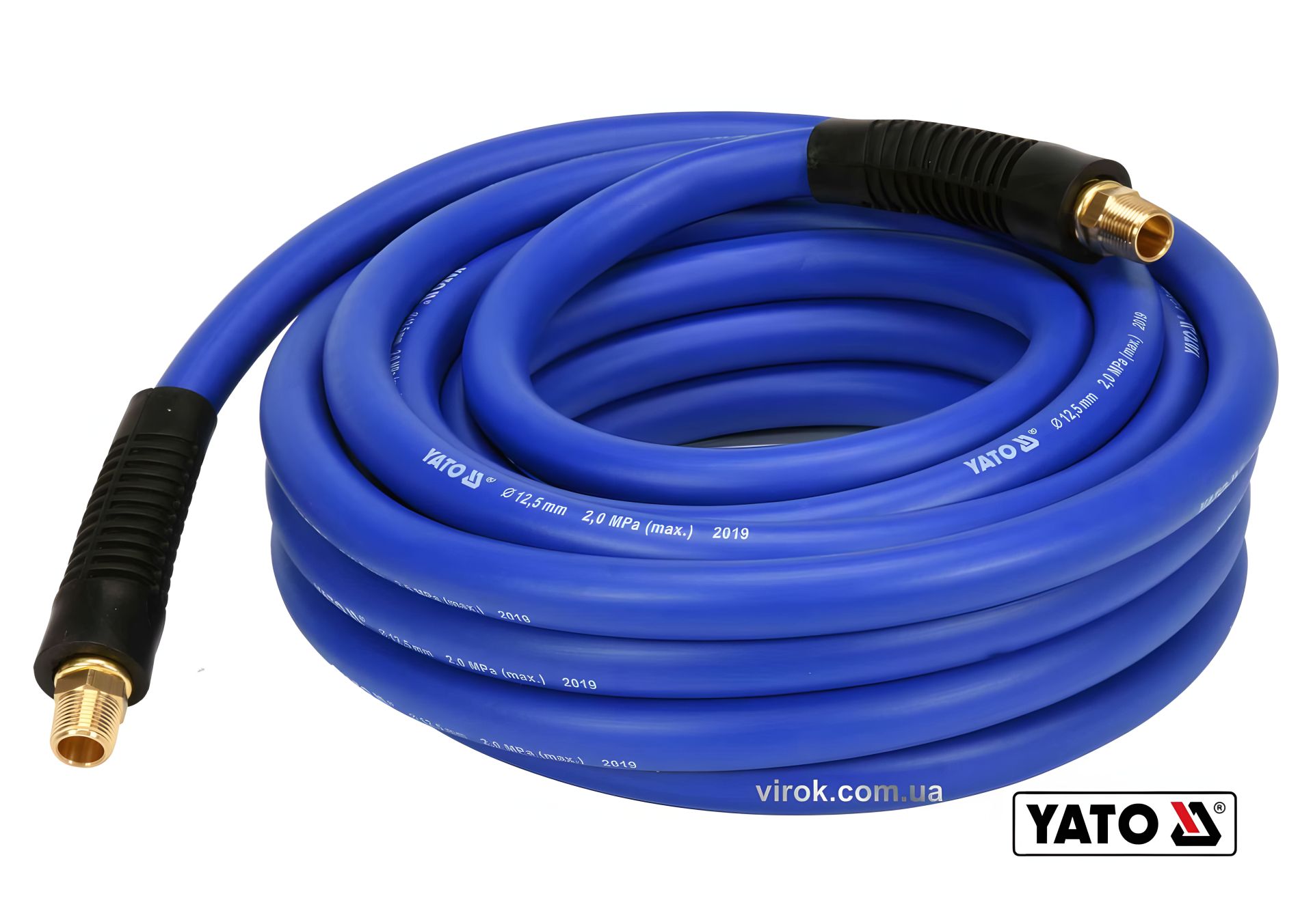 Гибридный пневматический шланг 12.5 мм X 10 м Yato YT-24236 Гибридный пневматический шланг 12.5 мм X 10 м Yato YT-24236