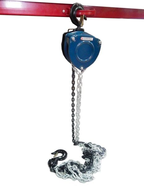 Лебедка механическая подвесная с лепестковым механизмом фиксации цепи натяжения, 2т (длина цепи - 3м) FORSAGE F-TRC90201A Лебедка механическая подвесная с лепестковым механизмом фиксации цепи натяжения, 2т (длина цепи - 3м) FORSAGE F-TRC90201A
