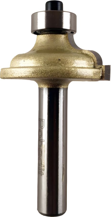 Кромочная калибровочная фреза D-32.7 мм, R-4 мм, d-8 мм Pobedit P-2006-08-04