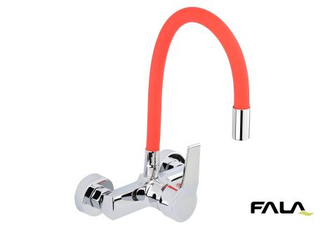 Змішувач з гнучким виливом "FLEXIBLE" FALA Vorel 75672 (миючий) Змішувач з гнучким виливом "FLEXIBLE" FALA Vorel 75672 (миючий)