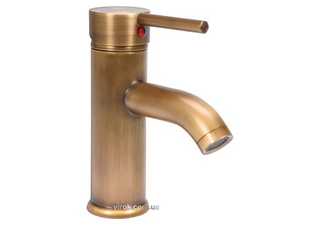 Смеситель для раковины с шаровым регулятором FALA "RETRO BRONZE" от Vorel (75836)