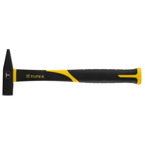 Слесарный молоток 200 г, ручка стекловолоконная TOPEX 02A832