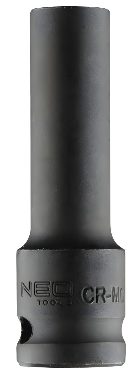 Удлиненная сменная ударная головка 1/2", 19 мм, CrMo сталь NEO 12-319