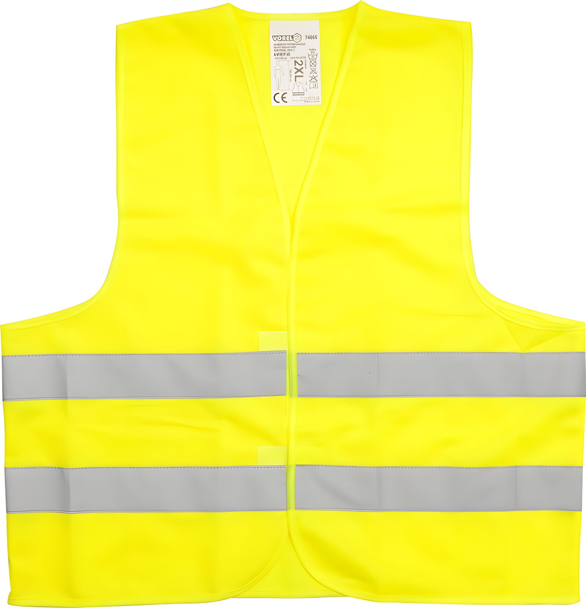 Сигнальний жилет XL, блідо-зелений, Vorel 74665 Сигнальний жилет XL, блідо-зелений, Vorel 74665