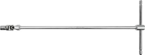 Т-подібний ключ з торцевою головкою М10 мм на кардані Yato YT-15275 Т-подібний ключ з торцевою головкою М10 мм на кардані Yato YT-15275