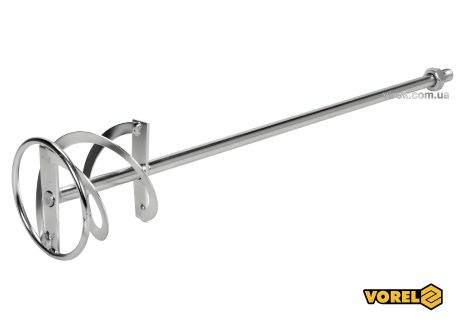 Міксер для будівельних сумішей Vorel "ТУРБО" Ø100 х 500 мм, оцинкований, M14 (09062) Міксер для будівельних сумішей Vorel "ТУРБО" Ø100 х 500 мм, оцинкований, M14 (09062)