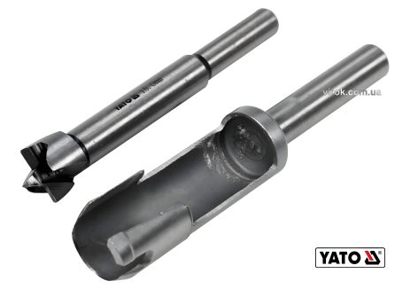 Коронка по дереву 15мм Yato YT-33830 для точності різу Коронка по дереву 15мм Yato YT-33830 для точності різу