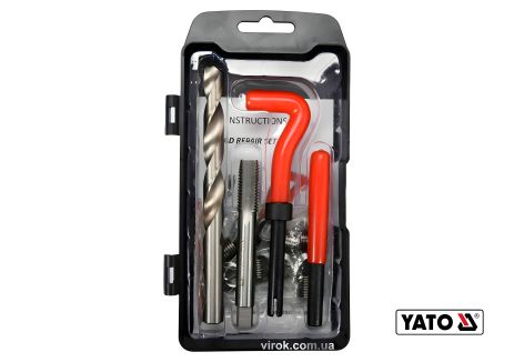 Инструмент для ремонта резьбы М12x1,75 мм от Yato (YT-17635)