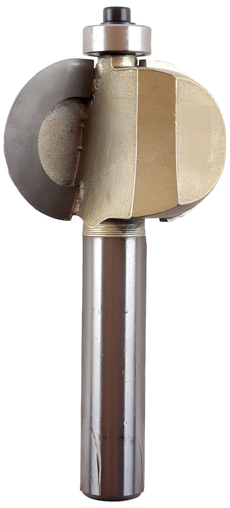 Кромочная галтельная фреза D-44 мм, R-15 мм, d-12 мм Pobedit P-1015-4415